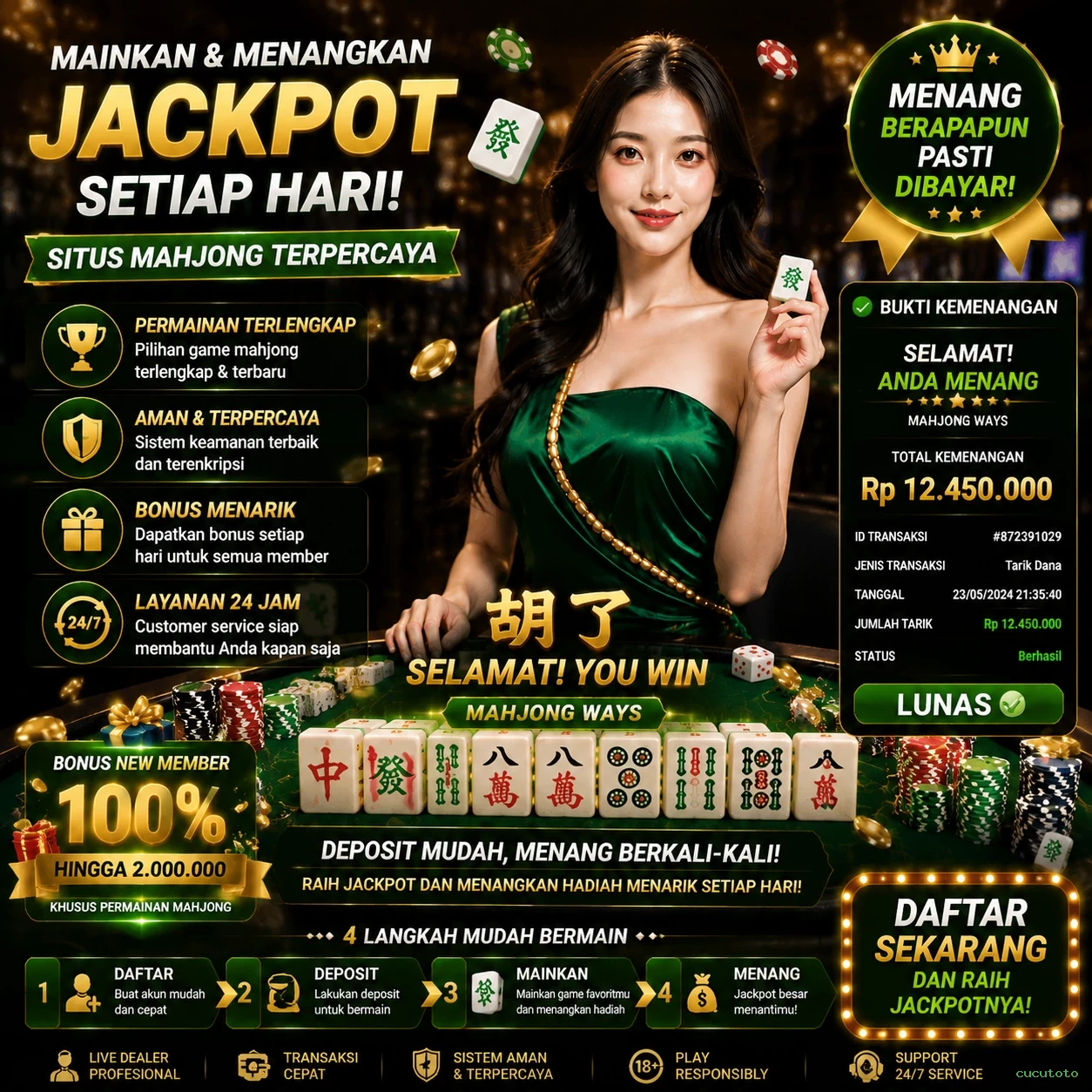 cucutoto Platform Game Terpercaya untuk Pemain Indonesia